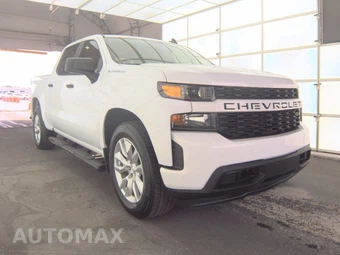 2021 Chevrolet Silverado 1500 Custom Crew Cab Short Bed 1CX - miniatura 3