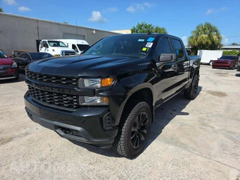 2021 Chevrolet Silverado 1500 Custom Crew Cab Short Bed 1CX