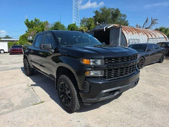 2021 Chevrolet Silverado 1500 Custom Crew Cab Short Bed 1CX - miniatura 4