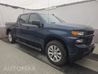 2021 Chevrolet Silverado 1500 Custom Crew Cab Short Bed 1CX - miniatura 3