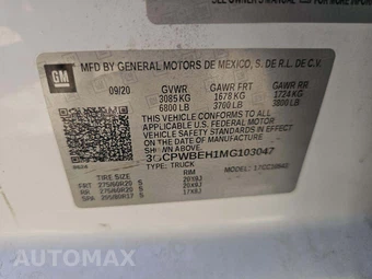 2021 Chevrolet Silverado 1500 Custom Crew Cab Short Bed 1CX - miniatura 5