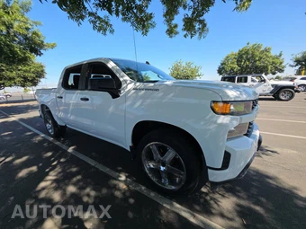 2021 Chevrolet Silverado 1500 Custom Crew Cab Short Bed 1CX - miniatura 3