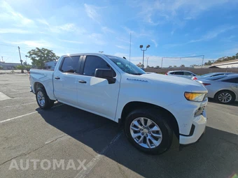 2021 Chevrolet Silverado 1500 Custom Crew Cab Short Bed 1CX - miniatura 3