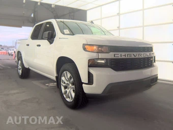2021 Chevrolet Silverado 1500 Custom Crew Cab Short Bed 1CX - miniatura 3