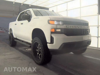 2021 Chevrolet Silverado 1500 Custom Crew Cab Short Bed 1CX - miniatura 3