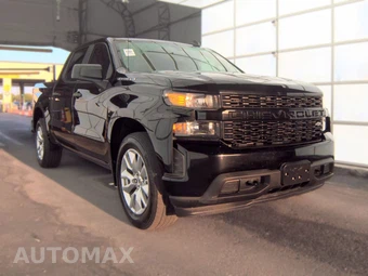 2021 Chevrolet Silverado 1500 Custom Crew Cab Short Bed 1CX - miniatura 3