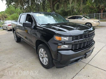 2021 Chevrolet Silverado 1500 Custom Crew Cab Short Bed 1CX - miniatura 4