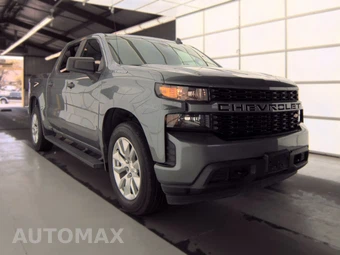 2021 Chevrolet Silverado 1500 Custom Crew Cab Short Bed 1CX - miniatura 3