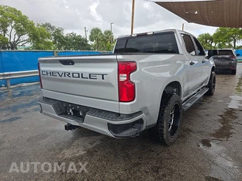 2021 Chevrolet Silverado 1500 Custom Crew Cab Short Bed 1CX - miniatura 4
