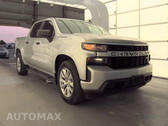 2021 Chevrolet Silverado 1500 Custom Crew Cab Short Bed 1CX - miniatura 3