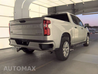 2021 Chevrolet Silverado 1500 Custom Crew Cab Short Bed 1CX - miniatura 4