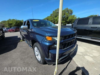 2021 Chevrolet Silverado 1500 Custom Crew Cab Short Bed 1CX - miniatura 4