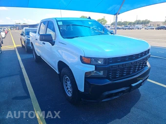 2021 Chevrolet Silverado 1500 Custom Crew Cab Short Bed 1CX - miniatura 3