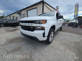 2021 Chevrolet Silverado 1500 Custom Crew Cab Short Bed 1CX