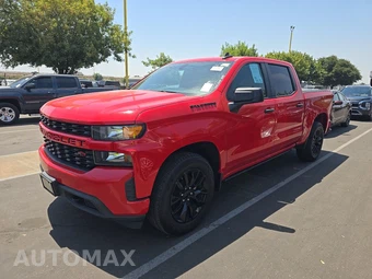 2021 Chevrolet Silverado 1500 Custom Crew Cab Short Bed 1CX