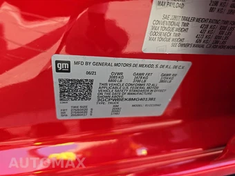 2021 Chevrolet Silverado 1500 Custom Crew Cab Short Bed 1CX - miniatura 14