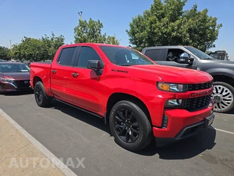 2021 Chevrolet Silverado 1500 Custom Crew Cab Short Bed 1CX - miniatura 3