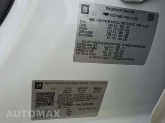2021 Chevrolet Silverado 1500 Custom Crew Cab Short Bed 1CX - miniatura 2