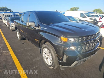 2021 Chevrolet Silverado 1500 Custom Crew Cab Short Bed 1CX - miniatura 3