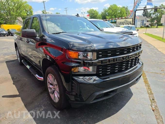 2021 Chevrolet Silverado 1500 Custom Crew Cab Short Bed 1CX - miniatura 4
