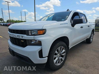 2021 Chevrolet Silverado 1500 Custom Crew Cab Short Bed 1CX - car from the USA, Manheim Buy-Now listing at AUTOMAX