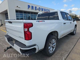 2021 Chevrolet Silverado 1500 Custom Crew Cab Short Bed 1CX - miniatura 3