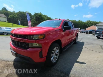 2021 Chevrolet Silverado 1500 Custom Crew Cab Short Bed 1CX - car from the USA, Manheim Buy-Now listing at AUTOMAX