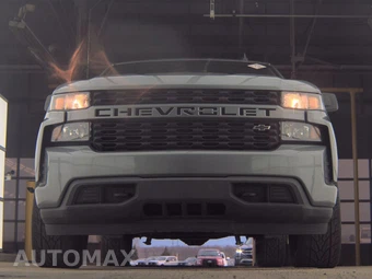 2021 Chevrolet Silverado 1500 Custom Crew Cab Short Bed 1CX - miniatura 3
