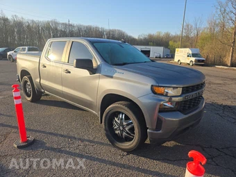 2021 Chevrolet Silverado 1500 Custom Crew Cab Short Bed 1CX - miniatura 4
