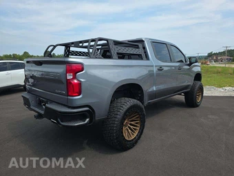 2021 Chevrolet Silverado 1500 Custom Trail Boss Crew Cab Short Bed 2CX - miniatura 3