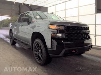 2021 Chevrolet Silverado 1500 Custom Trail Boss Crew Cab Short Bed 2CX - miniatura 3
