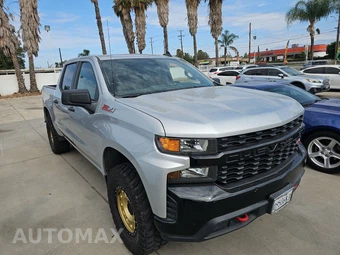 2021 Chevrolet Silverado 1500 Custom Trail Boss Crew Cab Short Bed 2CX - miniatura 3