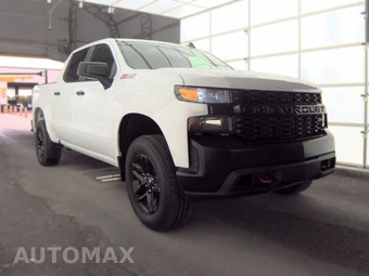 2021 Chevrolet Silverado 1500 Custom Trail Boss Crew Cab Short Bed 2CX - miniatura 3