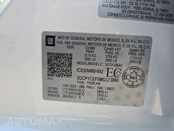 2021 Chevrolet Silverado 1500 Custom Trail Boss Crew Cab Short Bed 2CX - miniatura 14