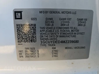 2021 Chevrolet Silverado 1500 LT Crew Cab Short Bed 1LT – miniatura 14