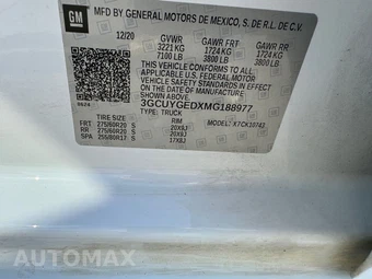 2021 Chevrolet Silverado 1500 LTZ Crew Cab Medium Bed 1LZ - miniatura 24