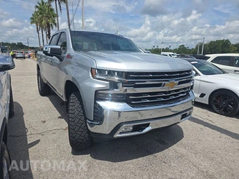 2021 Chevrolet Silverado 1500 LTZ Crew Cab Short Bed 1LZ - miniatura 3