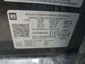 2021 Chevrolet Silverado 1500 RST Crew Cab Medium Bed 1SP - miniatura 5