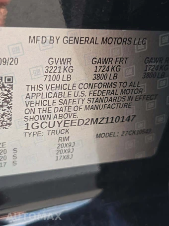 2021 Chevrolet Silverado 1500 RST Crew Cab Short Bed 1SP - miniatura 5