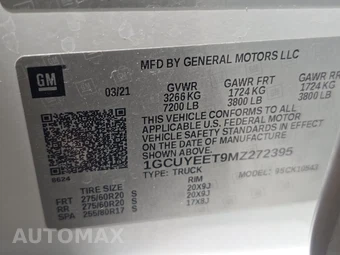 2021 Chevrolet Silverado 1500 RST Crew Cab Short Bed 1SP - miniatura 14