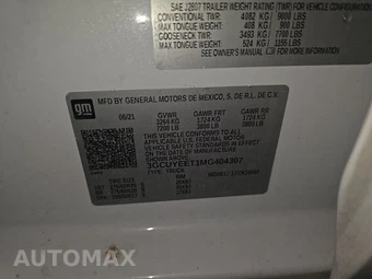 2021 Chevrolet Silverado 1500 RST Crew Cab Short Bed 1SP - miniatura 14