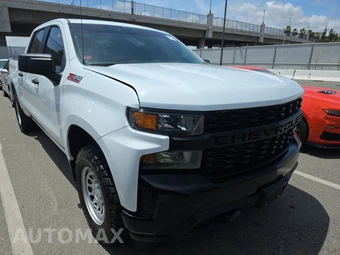2021 Chevrolet Silverado 1500 WT Crew Cab Short Bed 1WT - miniatura 3
