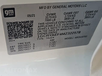 2021 Chevrolet Silverado 1500 WT Extended Cab Medium Bed 1WT - miniatura 14