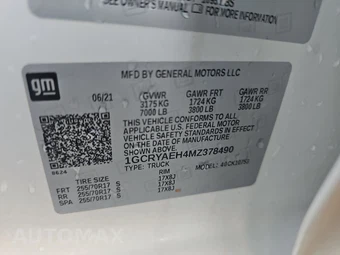 2021 Chevrolet Silverado 1500 WT Extended Cab Medium Bed 1WT - miniatura 14