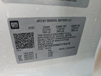 2021 Chevrolet Silverado 1500 WT Extended Cab Medium Bed 1WT - miniatura 14