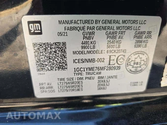 2021 Chevrolet Silverado 2500HD Custom Crew Cab Medium Bed 1CX - miniatura 5