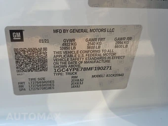 2021 Chevrolet Silverado 2500HD LTZ Crew Cab Long Bed 1LZ - miniatura 14