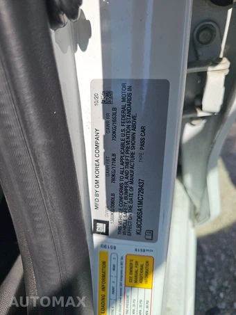 2021 Chevrolet Spark 1LT 1SD - miniatura 15