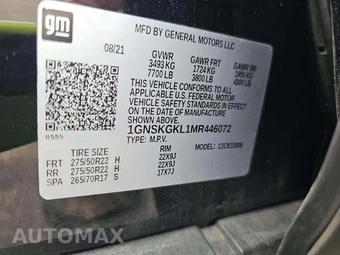 2021 Chevrolet Suburban High Country 3LZ - miniatura 5
