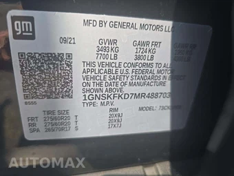 2021 Chevrolet Suburban Premier 1LZ - miniatura 5